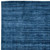 4' X 6' Dark Blue Striped Hand Woven Area Rug