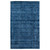 4' X 6' Dark Blue Striped Hand Woven Area Rug