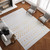 Abstract Geometric Washable Area Rug
