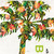 Set Of Two Summer Breeze Funky Palm Trees White Framed Wall Art