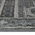 5' X 8' Charcoal And Gray Medallion Area Rug