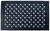 18" X 30" Black Rubber Outdoor Door Mat