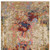 10' X 13' Beige Salmon And Tan Abstract Area Rug With Fringe