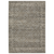 3' X 5' Gray And Beige Diamond Area Rug With Fringe
