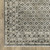 3' X 5' Gray And Beige Diamond Area Rug With Fringe
