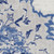 2' X 3' Ivory Blue and Gray Floral Medallion Area Rug