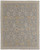 2' X 3' Gray and Ivory Wool Oriental Hand Knotted Area Rug With Fringe