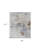 7' X 10' Red Blue and Ivory Abstract Power Loom Area Rug