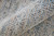 5' X 8' Gray Blue and Taupe Oriental Hand Woven Distressed Area Rug With Fringe