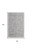 5' X 8' Gray Blue and Taupe Oriental Hand Woven Distressed Area Rug With Fringe