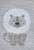 8' X 11' Beige and Gray Juvenile Animals Youthful Area Rug