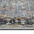 8' X 11' Black Gray And Brown Floral Medallion Area Rug