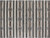 5' X 8' Beige Abstract Geometric Hand Tufted Non Skid Area Rug