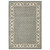 5' X 7' Blue And Ivory Oriental Area Rug