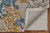 5' X 8' Blue and Gray Wool Abstract Hand Tufted Area Rug