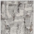 8' Ivory Black and Gray Abstract Non Skid Runner Rug