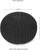 Round Pouf Foot Stool Ottoman