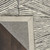 4' X 6' Gray and White Wool Abstract Area Rug