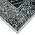 8' X 10' Charcoal And Ivory Wool Southwestern Hand Hooked Area Rug