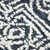 8' X 10' Charcoal And Ivory Wool Southwestern Hand Hooked Area Rug