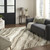8' X 10' Beige and Gray Abstract Non Skid Area Rug