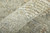 8' X 10' Gray and Brown Wool Floral Hand Knotted Area Rug