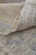 9' X 12' Tan and Gray Oriental Hand Woven Distressed Area Rug With Fringe