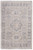 9' X 12' Tan and Gray Oriental Hand Woven Distressed Area Rug With Fringe