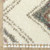 8' Ivory Gray And Red Southwestern Shag Runner Rug With Fringe