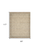 8' X 10' Beige and Tan Wool Abstract Area Rug