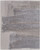5' X 8' Gray and Ivory Abstract Hand Tufted Area Rug