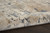 8' Beige and Gray Square Abstract Power Loom Area Rug