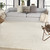 7' X 9' Ivory Shag Area Rug