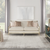 8' X 10' Ivory and Gray Abstract Area Rug