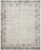 8' X 10' Ivory and Gray Abstract Area Rug
