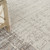 8' X 10' Ivory and Gray Abstract Area Rug