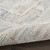 8' X 10' Ivory Blue and Gray Geometric Non Skid Area Rug