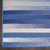 7' X 10' Ivory Tan and Blue Abstract Distressed Non Skid Area Rug