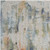 4' X 6' Ivory Blue and Gray Abstract Distressed Non Skid Area Rug