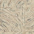 8' Ivory Tan and Gray Wool Geometric Runner Rug