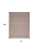 6' X 9' Gray Abstract Washable Area Rug