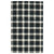 4' X 6' Charcoal And Ivory Wool Plaid Hand Tufted Area Rug