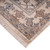 7' X 10' Tan And Blue Oriental Area Rug With Fringe