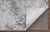 8' X 11' Gray and Silver Abstract Power Loom Worn Faded Area Rug