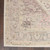 5' X 7' Ivory Pink And Gray Floral Distressed Area Rug