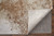 5' X 8' Tan and Ivory Abstract Power Loom Worn Faded Area Rug