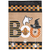 Gardenflag Burlap Boo Ghost Fleur De Lis