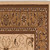 7' Tan And Brown Oriental Runner Rug