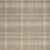 8' X 10' Brown and Ivory Plaid Non Skid Area Rug