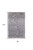8' X 10' Gray Shag Hand Tufted Area Rug